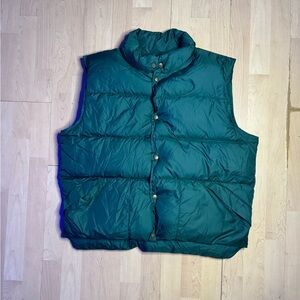 Vintage L.L. Bean Mens Goose Down Puffer Vest (L)